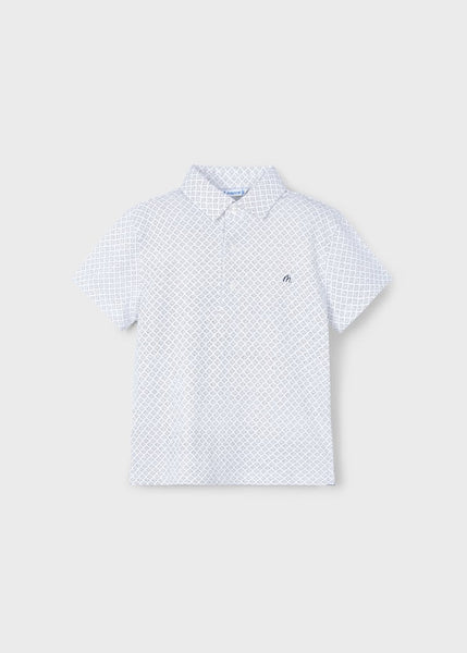 Boys' geometric print polo shirt Ref.  25-03101-040