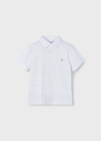 Boys' geometric print polo shirt Ref.  25-03101-040