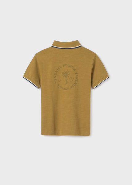 Boy's back print polo shirt Ref.  25-06133-037