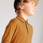 Contrast knit polo for boys Ref.  25-06129-022
