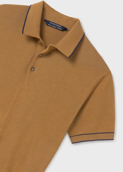 Contrast knit polo for boys Ref.  25-06129-022