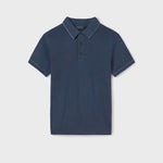 Contrast knit polo shirt for boys Ref.  25-06129-024