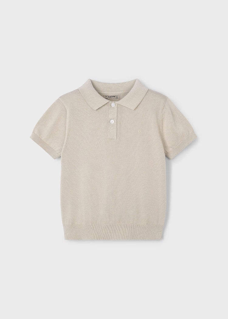 Children's knitted polo shirt Ref.  25-03104-093