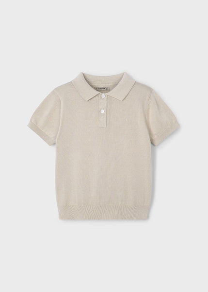 Children's knitted polo shirt Ref.  25-03104-093