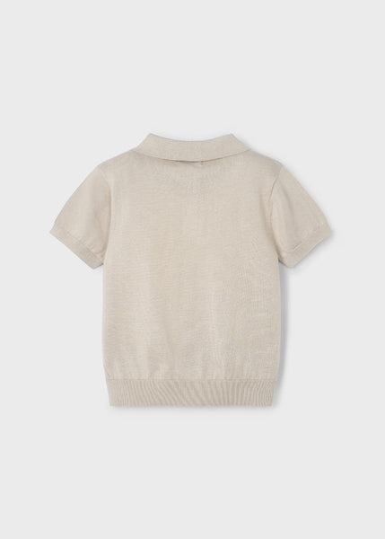 Children's knitted polo shirt Ref.  25-03104-093