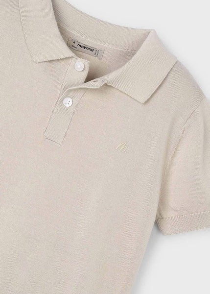 Children's knitted polo shirt Ref.  25-03104-093