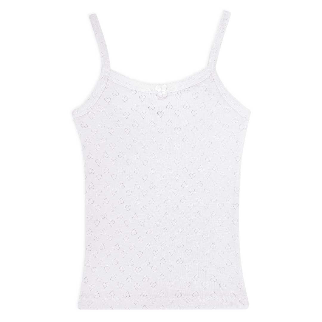 2 Pack Girls Camisoles 805771H2-WHT