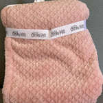 Little Me Thank Heaven For Little Girls Pink Reversible Baby Blanket Embroidered 51247