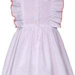 WHITE PEACH SMOCKED R3-12052