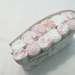 NEW 12 PACK BABY GEAR MULTI-COLORED WASHCLOTHS FOR BABY GIRL'S 00232154