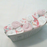 NEW 12 PACK BABY GEAR MULTI-COLORED WASHCLOTHS FOR BABY GIRL'S 00232154
