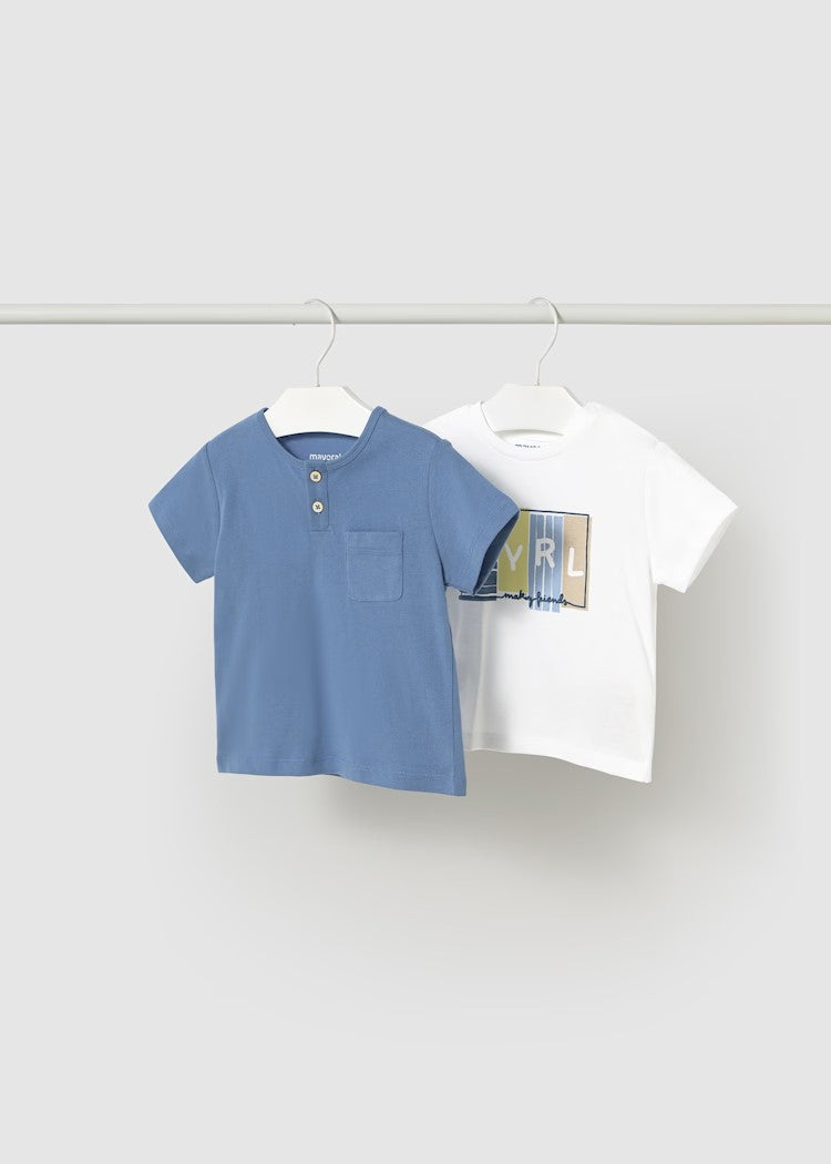 Set of 2 baby t-shirts Ref.  25-01060-035