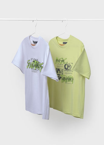 Set of 2 graffiti t-shirts for boys Ref.  25-06018-047