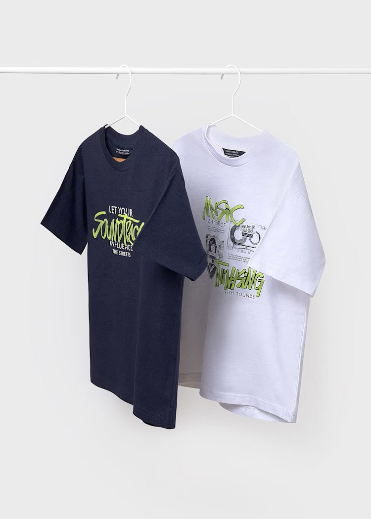 Set of 2 graffiti t-shirts for boys Ref.  25-06018-046