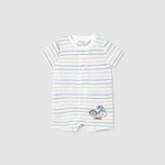 Set of 2 short newborn rompers Ref.  25-01707-011