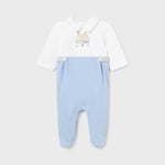 Set of 2 long Better Cotton newborn rompers Ref.  24-01725-011