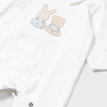 Set of 2 long Better Cotton newborn rompers Ref.  24-01725-011