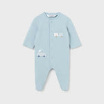 Set of 2 long Better Cotton newborn rompers Ref.  24-01726-041
