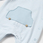 Set of 2 long Better Cotton newborn rompers Ref.  24-01726-041
