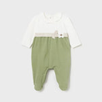Set of 2 long Better Cotton newborn rompers Ref.  24-01709-087