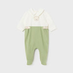 Set of 2 long Better Cotton newborn rompers Ref.  24-01725-010