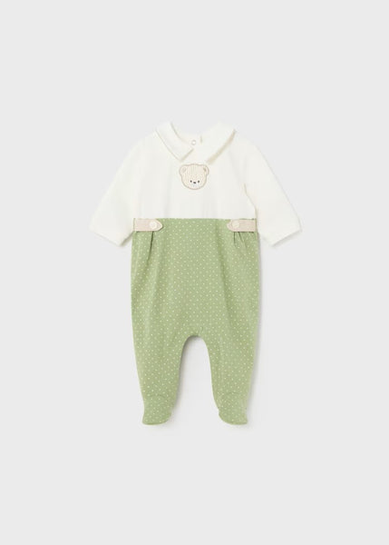 Set of 2 long Better Cotton newborn rompers Ref.  24-01725-010