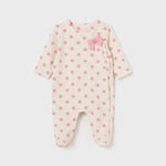 Set of 2 long Better Cotton newborn rompers Ref. 24-01711-073