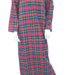 Women's long-sleeved cotton dress 25-42
