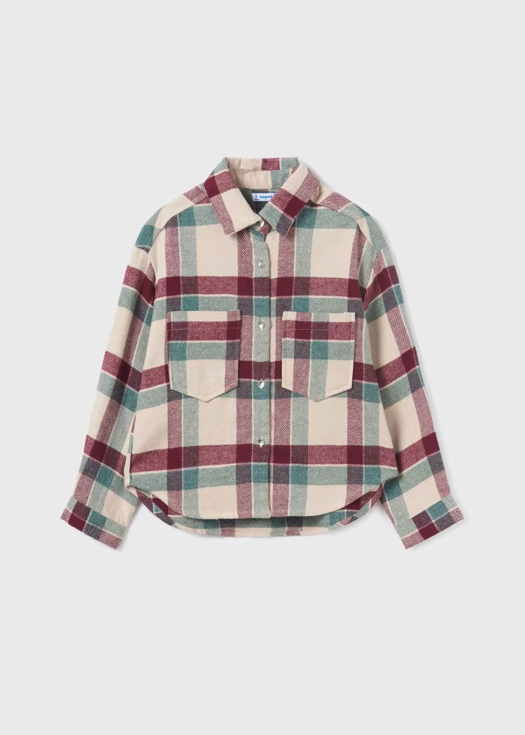 Girl's checkered overshirt Ref.  13-07180-040