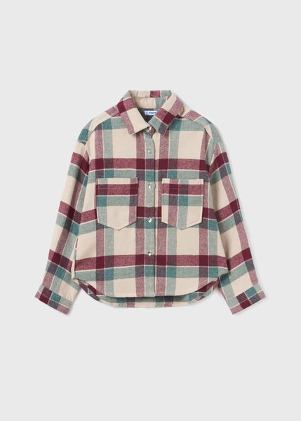 Girl's checkered overshirt Ref.  13-07180-040