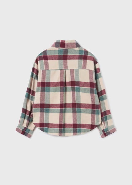 Girl's checkered overshirt Ref.  13-07180-040