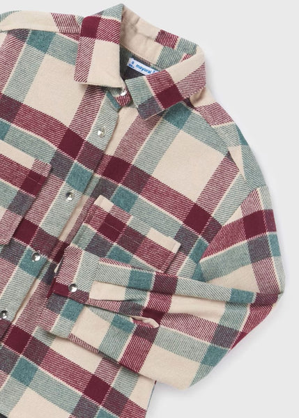 Girl's checkered overshirt Ref.  13-07180-040