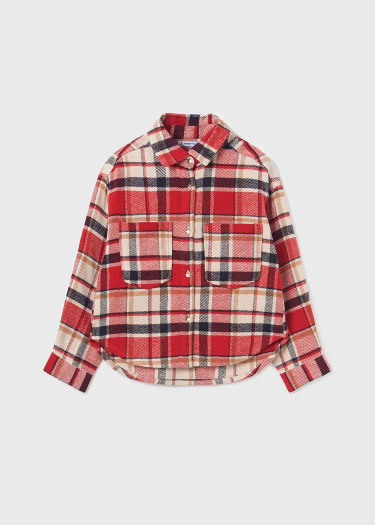 Girl's checkered overshirt Ref.  13-07180-039/13-07047-076