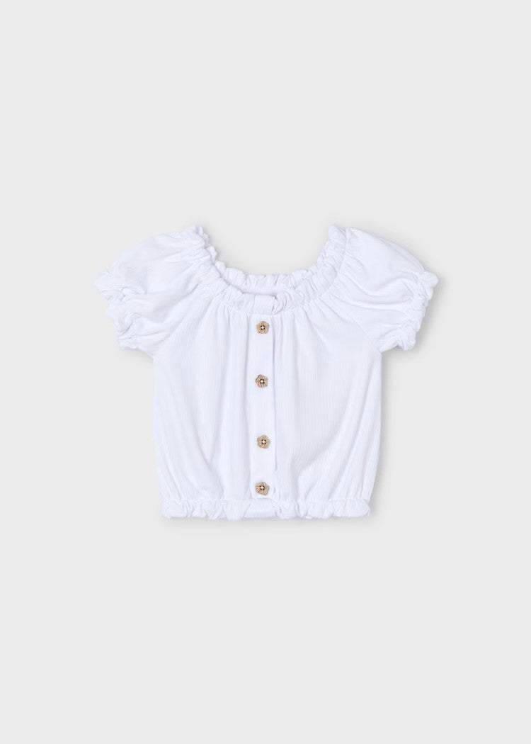 Girl's ribbed top Ref.  25-03008-060