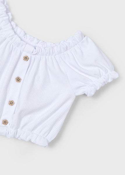 Girl's ribbed top Ref.  25-03008-060