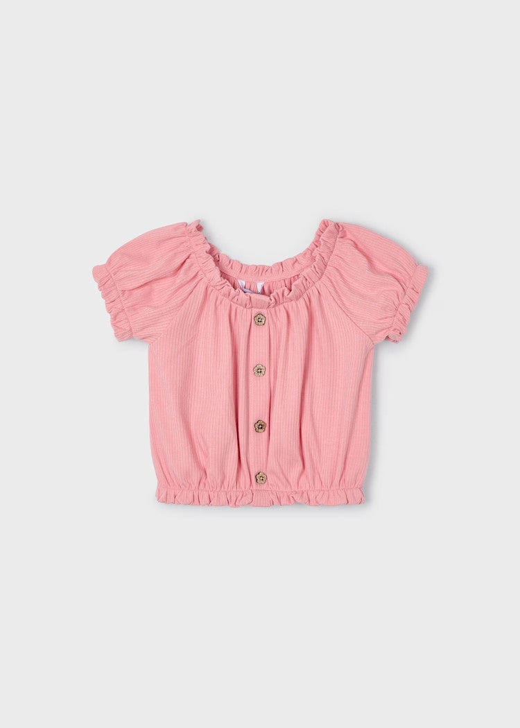 Girl's ribbed top Ref.  25-03008-059