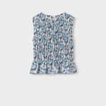 Girl's honeycomb print top Ref.  6036-021 /6533-21
