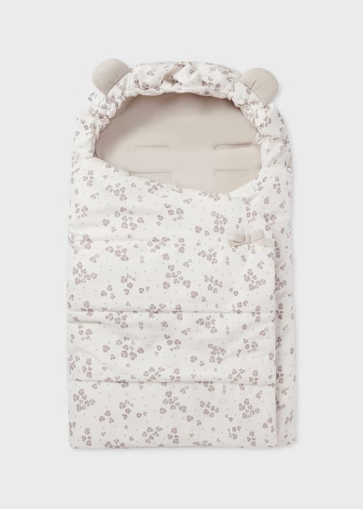 Baby print carrycot footmuff Art. 30-19072-056
