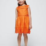 Better Cotton girl embroidered dress Ref.  24-03917-062