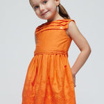 Better Cotton girl embroidered dress Ref.  24-03917-062