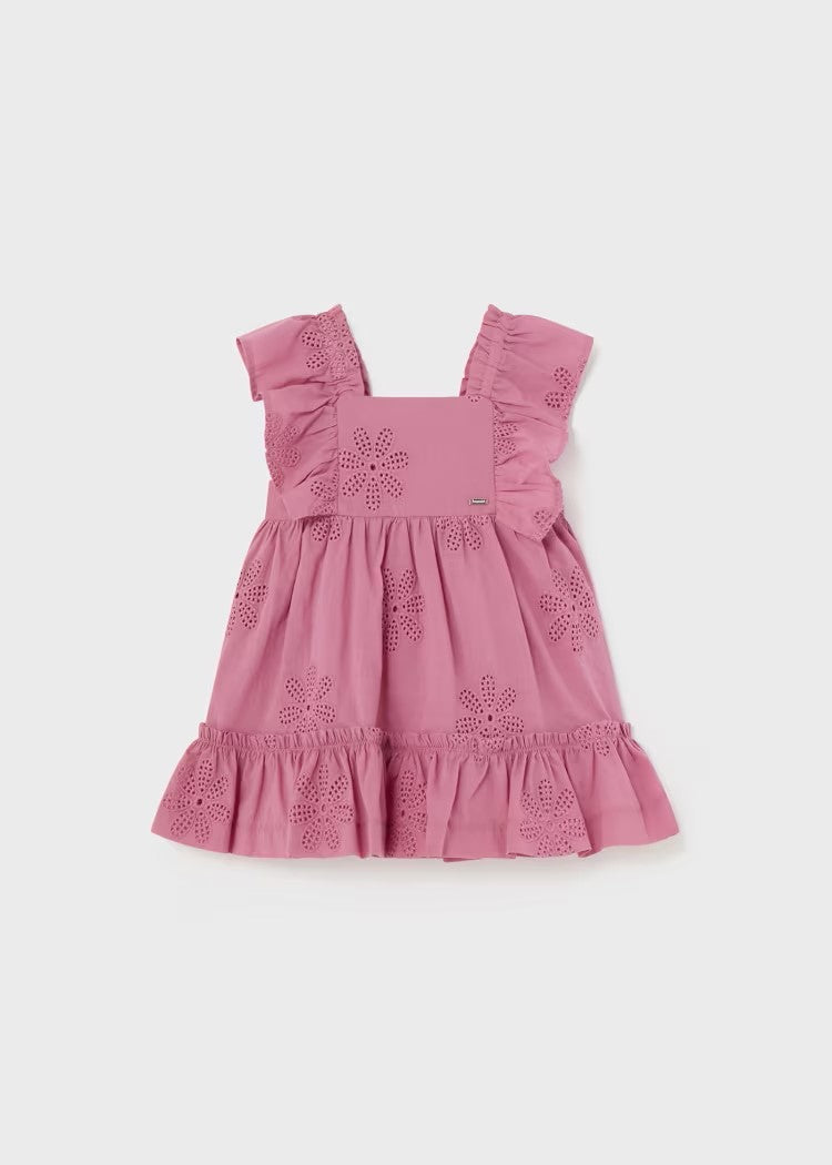 Baby ruffle embroidered dress Ref.  24-01913-089