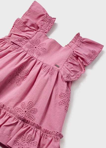 Baby ruffle embroidered dress Ref.  24-01913-089