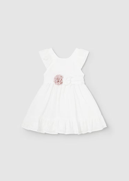 Ceremony dress with baby sash Ref.  24-01903-051