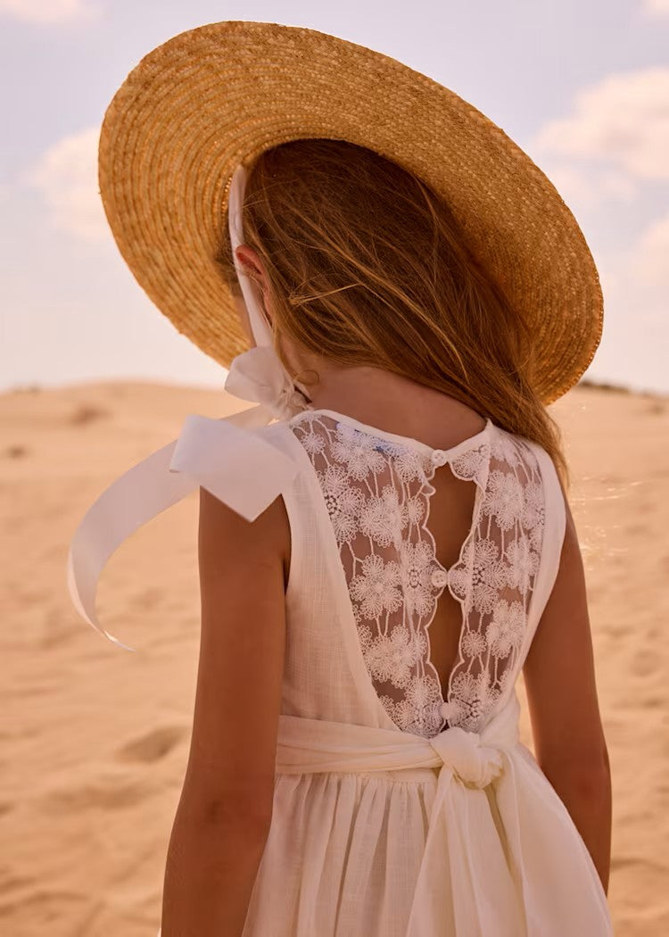 Girl's lace ceremony dress Ref.  26-3914-42