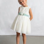 girl's embroidered tulle ceremony dress 26-3919-42