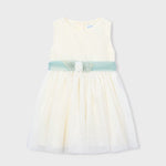 girl's embroidered tulle ceremony dress 26-3919-42