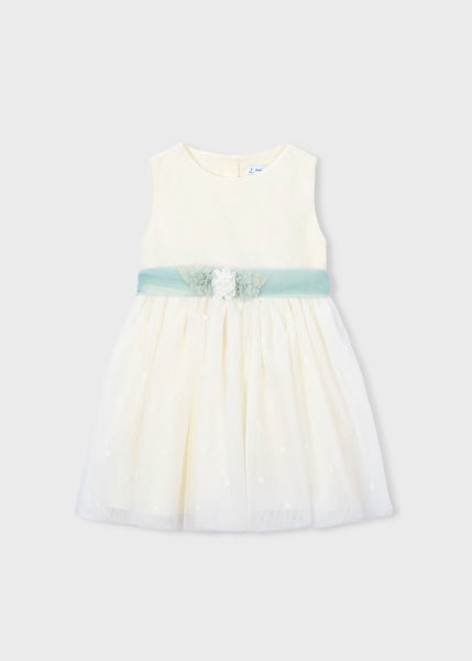 girl's embroidered tulle ceremony dress 26-3919-42