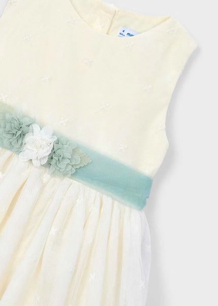 girl's embroidered tulle ceremony dress 26-3919-42