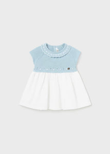 Newborn Better Cotton Combo Dress Ref.  24-01804-092