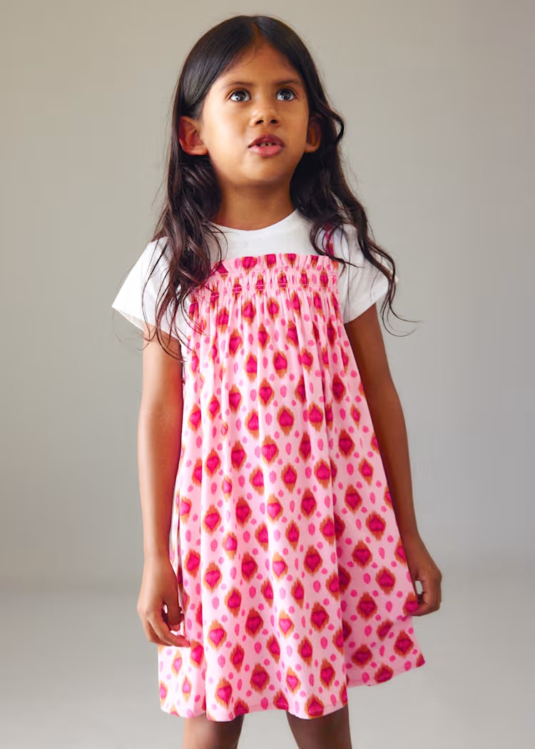 Girls' printed dress Ref.  26-3933-64